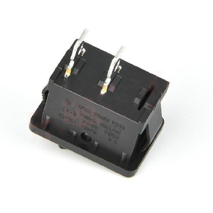 Leci nhà máy 250V 6A Đen on/off 3pin PA66 vật liệu điện Rocker chuyển đổi cho điện thoại di động IP40 đánh giá 10000-50000 chu kỳ - Product Image 4