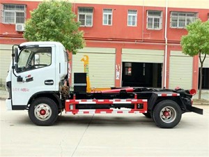 Camión de Basura con Gancho Elevador Dongfeng Mini 4X2 LHD/RHD de la Mejor Relación Calidad-Precio para la Recolección de Residuos Residenciales - Product Image 3
