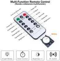 Kanlnog Vente en Gros 3x3m 3x2m 3x1m 8 Modes Guirlande Lumineuse Rideau LED Féerique Décorative Noël