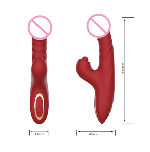 Vibrador de Conejo Multifuncional con Vibración Telescópica y Calefacción, Masturbador Femenino, Éxito de Ventas en Amazon - Product Image 6