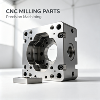 Composants mécaniques de précision en acier inoxydable usinés sur commande par CNC avec services d'usinage