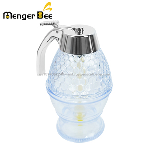 Nouveau Kit Distributeur de Miel en Acrylique Menger Bee avec Levier, Bouchon, Contenant et Support en Verre, Capacité 200ml, Conception Durable, Garantie 2 Ans - Product Image 4