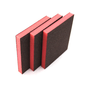 Éponge <span class=keywords><strong>abrasive</strong></span> en oxyde d'aluminium à double face, à grain fin et haute dureté, pour le polissage manuel du <span class=keywords><strong>bois</strong></span> et des voitures - Product Image 6