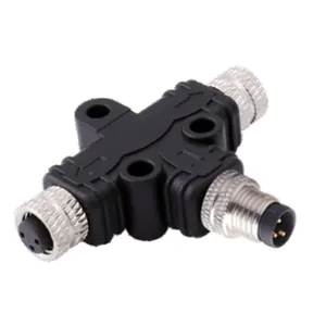 SIGNAL M8 Connector T Series Adapter 3 Plug Male Female To Male Female Splitter