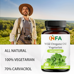 Cápsulas Vegetarianas de Aceite de Orégano Silvestre OEM ODM con Aceite de Orégano que Favorecen la Salud Celular, Digestiva, Oral y Respiratoria - Product Image 5