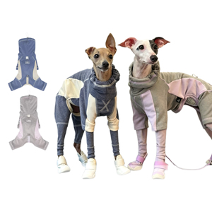 Ropa para Perros, Otoño Invierno, Gruesa y Cálida, Simple, para Galgos Grandes y Pequeños, Ropa de Cuatro Patas, Ligeramente Elástica, Base Cálida - Product Image 1