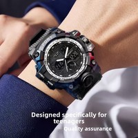 Montre numérique étanche avec alarme, best-seller pour le commerce international, idéale pour les étudiants du collège/lycée et les activités sportives en extérieur