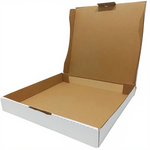 Scatola Quadrata in Cartone Multiuso Salata e Dolce per Eventi, Consegna <span class=keywords><strong>Pizza</strong></span>, Snack, Gomme da Masticare, Patatine - Product Image 1