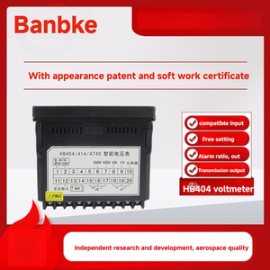 Voltmeter AC/DC layar Digital cerdas, alat pengukur elektronik teknologi tinggi - Product Image 4