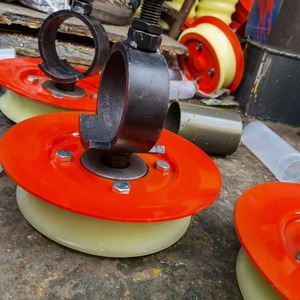 Roues de convoyeur à rouleaux en polyuréthane pour l'industrie minière et de l'énergie, conception durable - Product Image 4