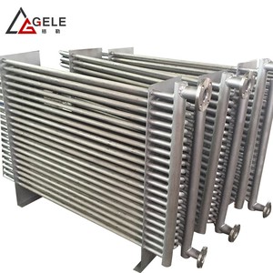 Radiateur à tubes à ailettes résistant aux acides pour la récupération de chaleur des gaz de combustion, permettant des économies <span class=keywords><strong>d</strong></span>'énergie pour les usines de fonderie <span class=keywords><strong>d</strong></span>'alliages non ferreux - Product Image 3