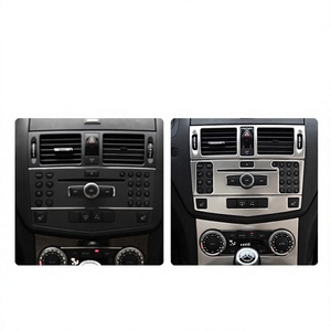 ชุดแต่งภายในรถยนต์เมอร์เซเดส-เบนซ์ ซี-คลาส W204c200 C180K แผงคอนโซลกลางสแตนเลส ชุดแผงซีดี - Product Image 4