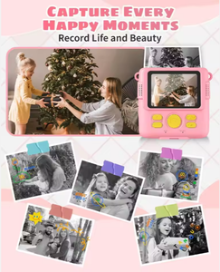 Verjaardag Kerstcadeaus 1080P HD Digitale Kinderfotocamera Direct Afdrukken 6-12 Jaar Jongens Meisjes Peuters Poolse Markt - Product Image 4