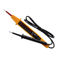 Stylet électrique multifonctionnel de haute précision de type européen, crayon de test pour l'inspection et l'entretien des automobiles et des appareils ménagers, 3 en 1
