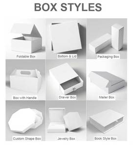 Biểu Tượng Tùy Chỉnh In Trắng Ngăn Kéo Đồ Trang Sức Bao Bì Hộp Nổi Miếng Bọt Biển Lót Trượt Món Quà Trượt Đồ Trang Sức Bao Bì Hộp - Product Image 3