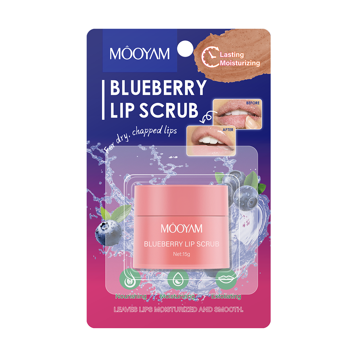 Blueberry Lip Scrub