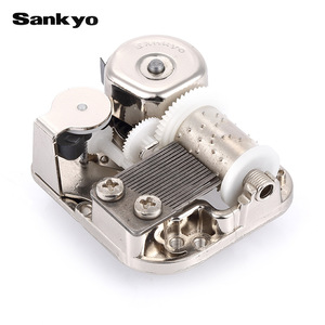 Caja Musical Clásica Sankyo 21SG10NS, Metálica, Plateada, de Cuerda Manual, para Colecci<span class=keywords><strong>ó</strong></span>n, Regalo o Conmemoraci<span class=keywords><strong>ó</strong></span>n - Product Image 2