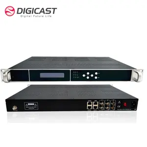Super Marca RF Digital Encoder Modulador DVB-S2 para DVB-T Hotel RF Modulador