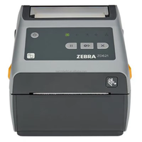 Zebra ZD621 Imprimante thermique 300dpi ROHS Stock certifié Imprimante d'autocollants pour Medical Express et actifs fixes pour la numérisation de codes à barres