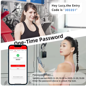Cerradura Inteligente Digital con Teclado Inalámbrico TTLOCK APP <span class=keywords><strong>para</strong></span> Gimnasio, Almacenamiento, Equipaje, Impermeable, <span class=keywords><strong>para</strong></span> Exteriores, con NFC - Product Image 4
