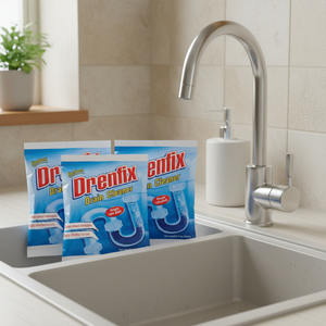 Drenfix – Nettoyant puissant et écologique pour éviers en poudre, avec plus de 80 % (inclus) d'ingrédients actifs pour l'élimination des bouchons - Product Image 3