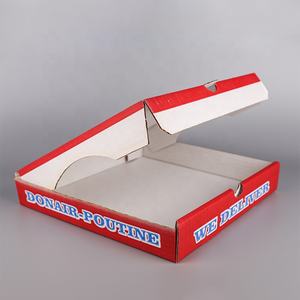 Caja <span class=keywords><strong>de</strong></span> cartón para rebanadas <span class=keywords><strong>de</strong></span> pizza |   Cuña para llevar plana y plegada <span class=keywords><strong>de</strong></span> 9/10/12 pulgadas |   Resistente a la grasa e imprimible, logotipo OEM - Product Image 2