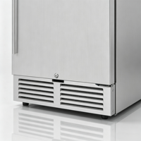 Enfriador de Vino Integrado de Una Puerta, 145L, Temperatura Precisa de 2 a 10 Grados