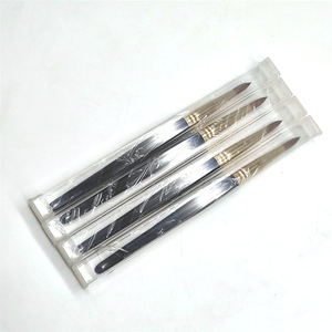 Pelo Kolinsky 100% Puro de Alta Calidad para Uñas <span class=keywords><strong>Byoung</strong></span> Beauty # 6 # 14 Piezas de Uñas Acrílicas Profesionales con Mango de Madera Negra de Lujo - Product Image 6