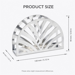Modern Wrought Iron High-End Restaurant Napkin <b>Holder</b> with Light Eco-Friendly <b>Toilet</b> Paper Shelf for Cross Border Foreign Trade - Product Image 1