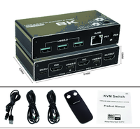 Konverter KVM 4K120 2X1 USB3.0