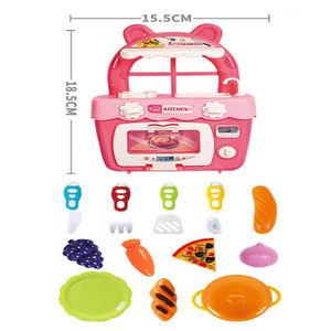 Juego <span class=keywords><strong>de</strong></span> Juguetes <span class=keywords><strong>de</strong></span> Cocina <span class=keywords><strong>de</strong></span> Plástico para Niños MILI, Modelo Nuevo, con Frutas, Verduras y Mesa <span class=keywords><strong>de</strong></span> Comedor - Product Image 4