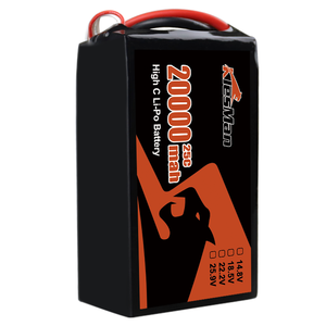 Batería de Dron de Alta Capacidad 20000mAh 6S 25C 22.2V de Polímero de Litio 4S 5S 6S para Drones RC, Aviones y Juguetes LP-20000 - Product Image 4