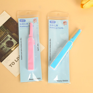 Xinlilai <b>Makeup</b> <b>Tool</b> Eyebrow Razor Plastic Slanted Tip For Beauty Grooming - Product Image 4