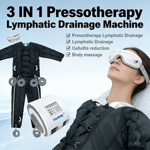 Máquina Profesional de Terapia de Compresión Física <span class=keywords><strong>para</strong></span> Drenaje Linfático, 3 en 1, con 24 Cavidades de Aire <span class=keywords><strong>para</strong></span> Masaje - Product Image 1