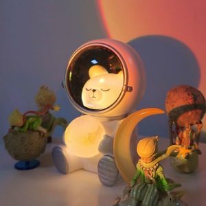 Cosmonauti distanziatori guardiani delle luci della stella della galassia decorazioni notturne Creative belle lampade di medie dimensioni per cameretta dei bambini - Product Image 4