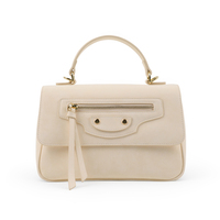 Sacs à main en cuir véritable LZ Factory, sacs à bandoulière à poignée supérieure, sacs messager à pompons, sacs fourre-tout en cuir de vachette véritable pour femmes