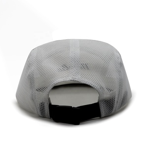 Trại hat biểu tượng tùy chỉnh 5 cửa sổ cap <span class=keywords><strong>reddit</strong></span> lưới chạy cap phẳng vành hóa đơn gorras nylon lưới cho người lớn Unisex xe tải cap - Product Image 6