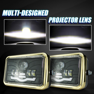 Ensemble de phares de moto MOTOLED <span class=keywords><strong>Custom</strong></span> <span class=keywords><strong>Vintage</strong></span> Dual pour <span class=keywords><strong>Honda</strong></span> CG125 Modified Light - Product Image 4