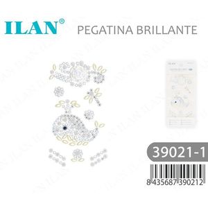 Ensemble d'autocollants en strass Ilan 39021-1, design brillant pour l'artisanat - Product Image 3