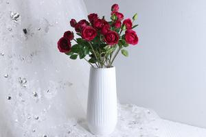 Hesper Chất Lượng Cao Lãng Mạn Mơ mộng Lụa Hoa Mẫu Đơn Hoa Nhân Tạo Hoa Mẫu Đơn Hoa Hoa Mẫu Đơn Bó Hoa Cho Kỷ Niệm - Product Image 2