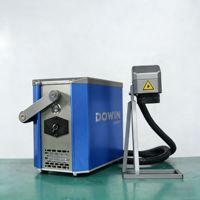 Machines de marquage laser à fibre Raycus portables et personnalisées de 20 W et 30 W pour métal, tuyaux en PVC, bagues d'oiseaux, pneus