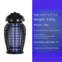 Lampe anti-moustiques électrique à ultraviolets portable en ABS de qualité supérieure, écologique, pour éliminer les mouches