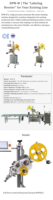 Machine d'étiquetage automatique pour sachets de thé, machine d'étiquetage automatique pour boîtes en plastique carrées