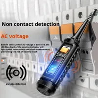 Testeur de tension intelligent ANENG B15 24-250V, détecteur NCV sans contact à indicateur LED 3 couleurs avec localisateur de point de rupture de ligne.