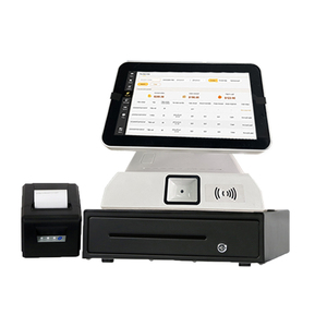 Sistema POS táctil de doble pantalla, precio minorista operado por Android, caja registradora, máquina todo en uno para tienda y <span class=keywords><strong>cajero</strong></span> de supermercado - Product Image 3