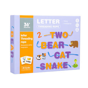 Jeu d'<span class=keywords><strong>orthographe</strong></span> de lettres de l'alphabet en bois le plus populaire Jouet éducatif pour enfants garçons et filles - Product Image 6