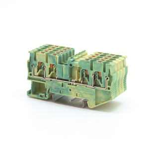 PT 2.5 QUATTRO Deux en Deux Sorties 4 Voies 2.5mm 800V Bornier Rail Din à Ressort avec CE UL - Product Image 3