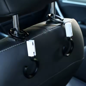 Flexible Convenient <b>Car</b> Headrest <b>Hook</b> Seat Back ABS <b>Hook</b> Multi-function 360 Degree Rotatable - Product Image 3