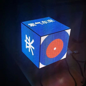 Trong nhà quảng cáo kỹ thuật số LED biển quảng cáo glass-miễn phí 3D LED TV P5 P8 P10 Cubic đường cong quảng cáo VR LED màn hình hiển thị - Product Image 6