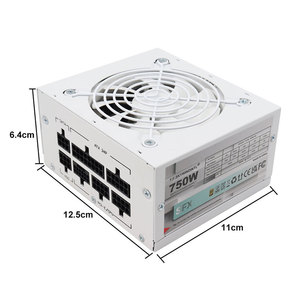 SFX 750W Zwarte Volledig Modulaire Voeding ATX3.0 PCIE5.0 <span class=keywords><strong>Mini</strong></span> <span class=keywords><strong>ITX</strong></span> Chassis 100-240V Ingang CE/ROHS/FCC/80plus Gecertificeerd Op Voorraad - Product Image 4